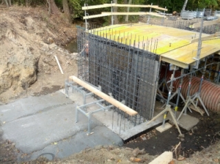 Betonář mostu na CV 25 v k. ú. Třanovice