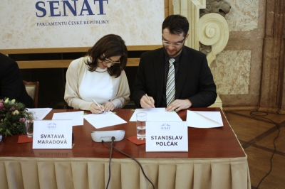 Podpis dohody se Sdružením místních samospráv ČR