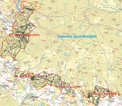 Mapa k.ú. vyčleněných z VÚ Hradiště, ve kterých budou zpracovány KoPÚ.png