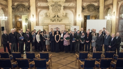 Společná fotografie vítězů