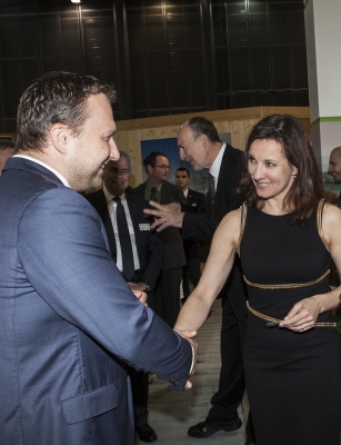 Ministr MZe na stánku SPÚ