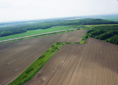 Propojení biokoridorů BK – 4  a BK – 6 v katastrálním území Žehuň.png