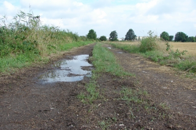 obr. 1 - cesta před realizací