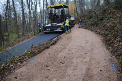obr. 4 - polní cesta VPC 2 asfaltování vozovky