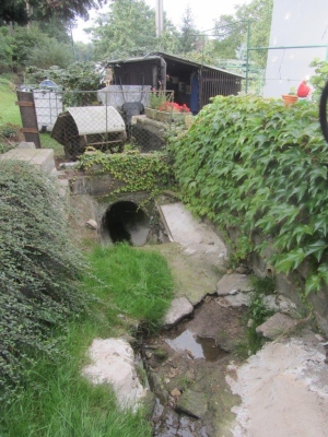 Kritický profil KP 2 - vtok do zatrubnění