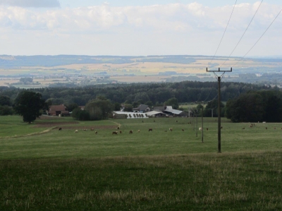 Pohled na část k.ú. Dobré