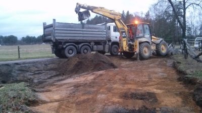 Polní komunikace C12 před rekonstrukcí