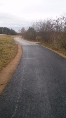 Polní komunikace C5 po rekonstrukci
