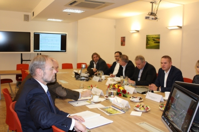 ministr Toman na poradě vedení SPÚ