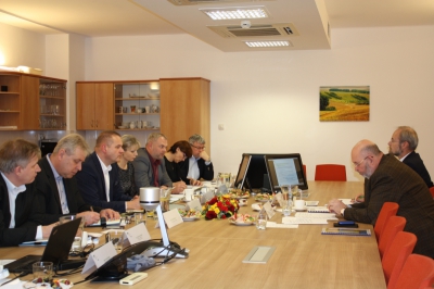 ministr Toman na poradě vedení SPÚ