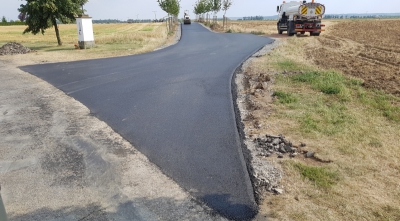 Realizace polní cesty v roce 2018
