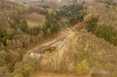 Nádrž na Sabatzerově potoce_dron
