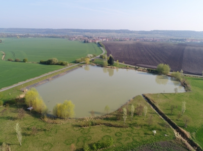 Biocentrum s vodní plochou Choťovice (Středočeský kraj) - po realizaci