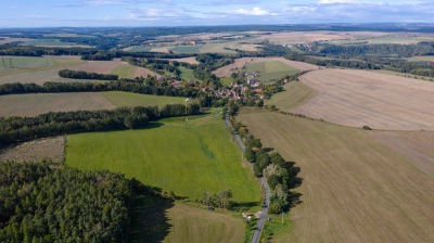 Poldr Olešná u Radnic (Plzeňský kraj) - po realizaci