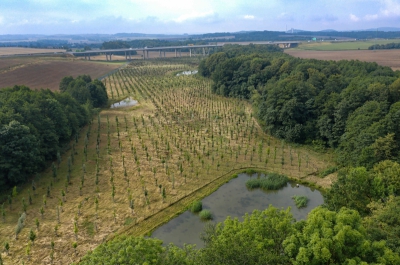 Biocentrum Bělotín (Olomoucký kraj) - po realizaci