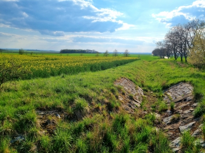 Obtokový kanál v rámci KopÚ v k.ú. Sovenice