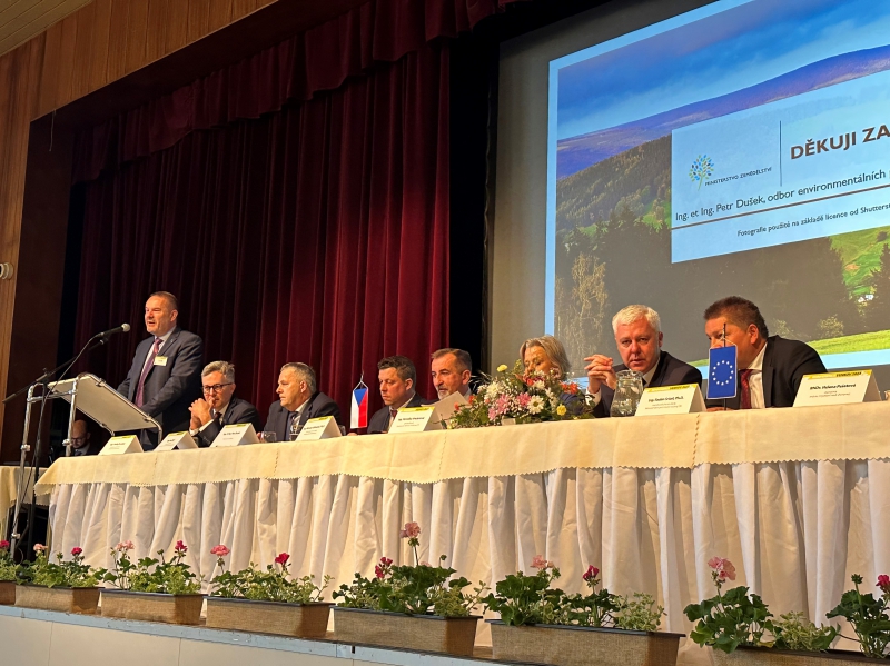 Martin Vrba a jeho zdravice v rámci konference VENKOV 2023