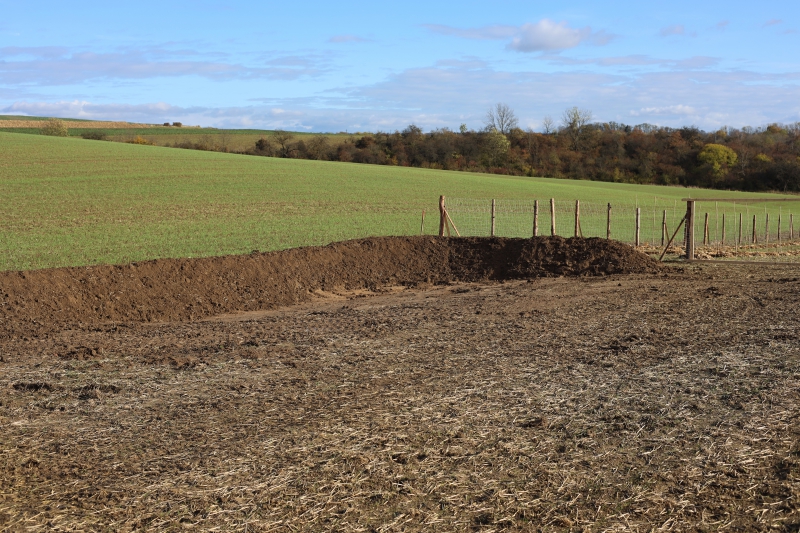 LBK 72 v k.ú. Nebužely - ochranný val
