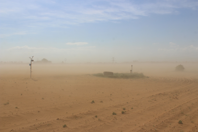 Prašná bouře v Tvrdonicích