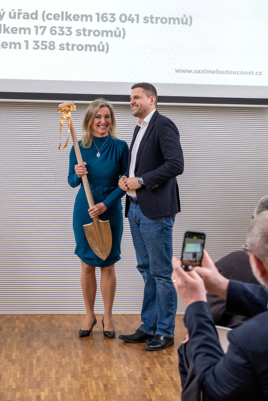 Svatava Maradová a Petr Hladík