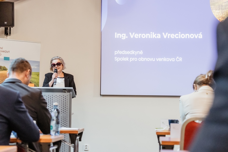 Veronika Vrecionová, europoslankyně a předsedkyně Spolku pro obnovu venkova