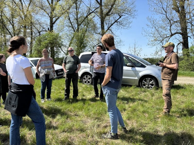 Studenti Zahradnické fakulty MENDELU a František Pavlík
