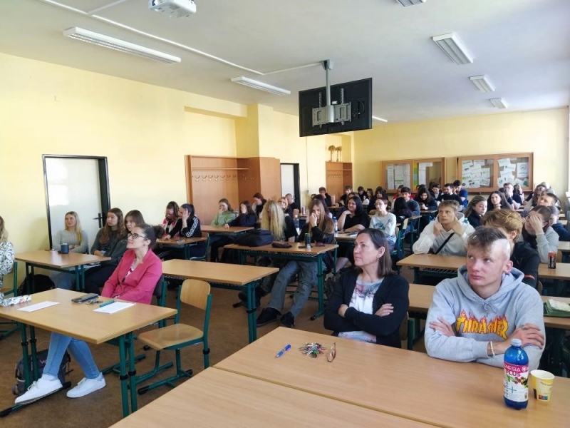 Beseda se studenty v Chrudimi