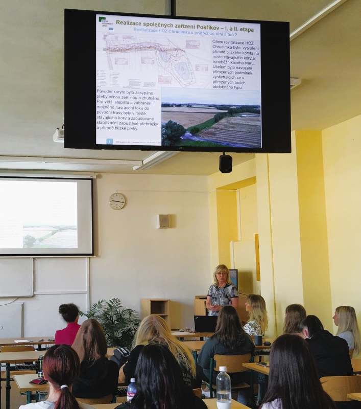 Beseda se studenty v Chrudimi