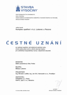 Stavba Vysočiny 2025_Komplex opatření Lukavec u Pacova_čestné uznání.jpg
